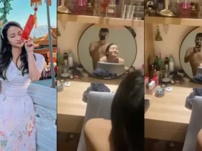 Em đang trang điểm mà anh cũng kéo quần ra đụ